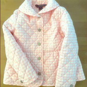 Polo Ralph Lauren Gingham 5T Girls Jacket